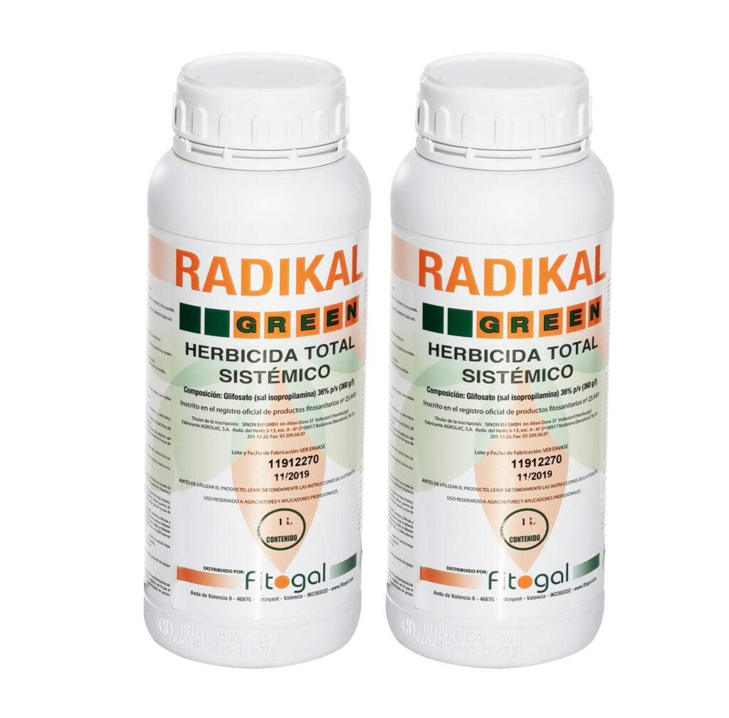 Herbicide Radikal Professionnel 2x1L tous jardins